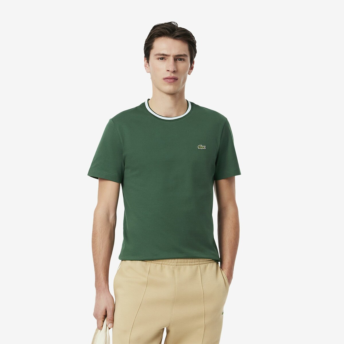 Shirt Green T Shirt RayÃ© Lacoste Tee Shirt Rayure Chandail RayÃ© Shirt Rayé Chandail RayÃ© Homme Lacoste T- Shirt Col