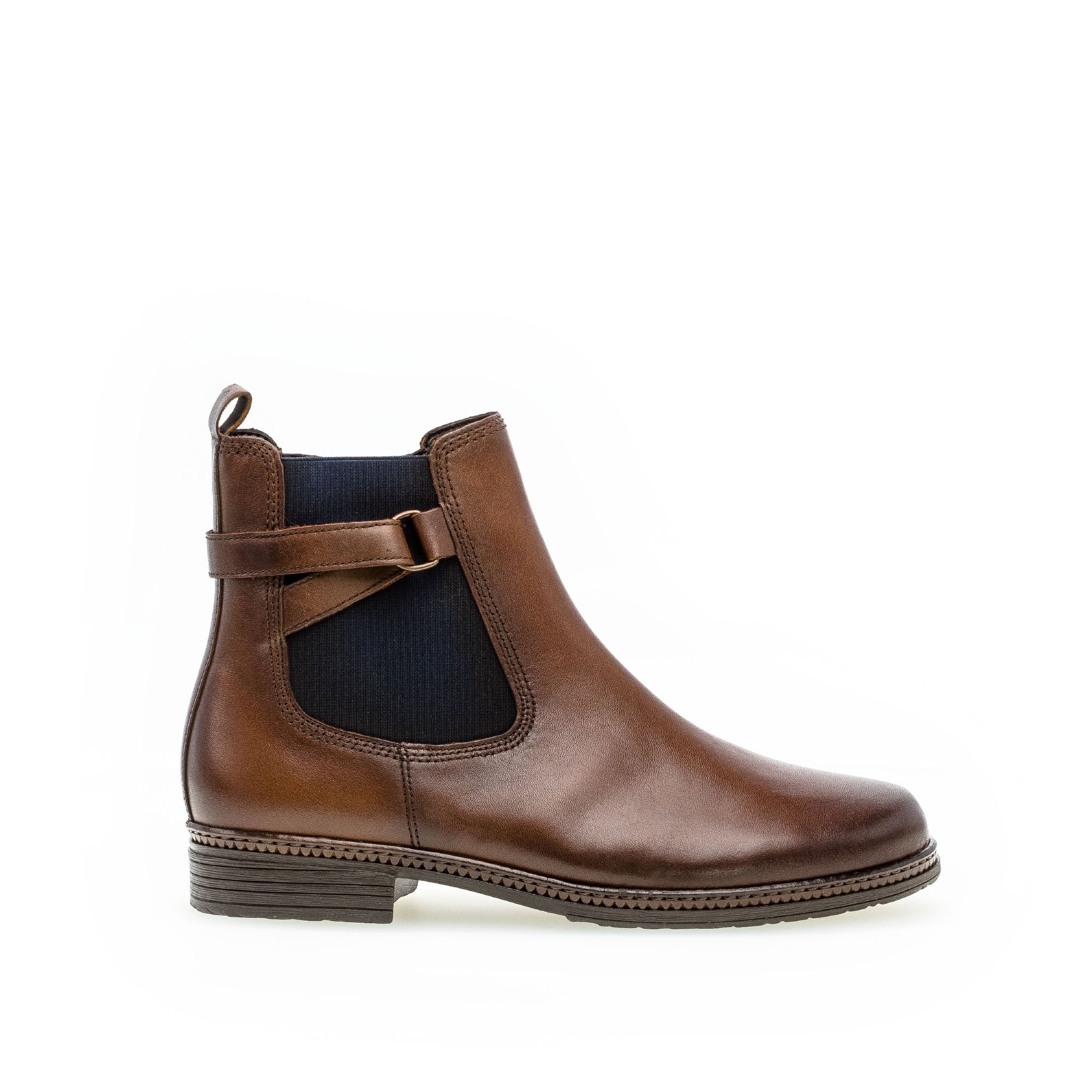 Bottines en cuir à talon décroché, GABOR