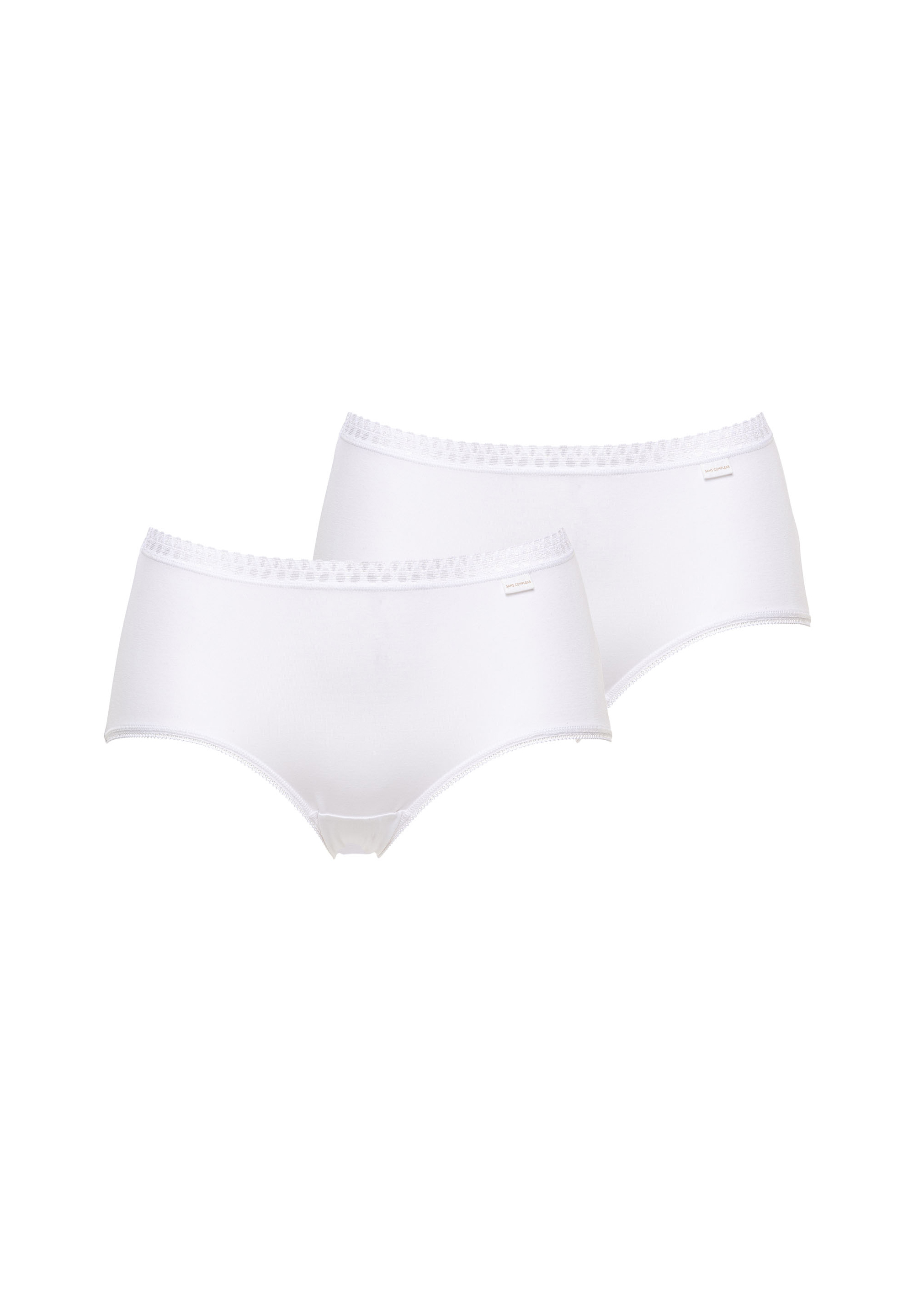 Lot de deux slips CLASSIQUE COTON B, SANS COMPLEXE