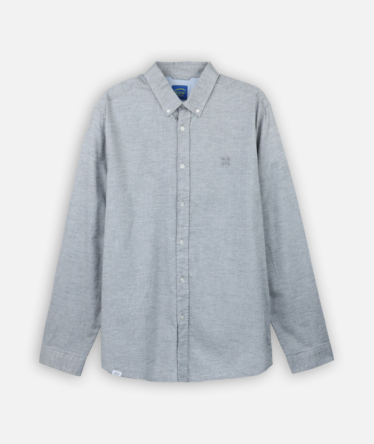 Chemise manches longues chinée OXFORD, OXBOW