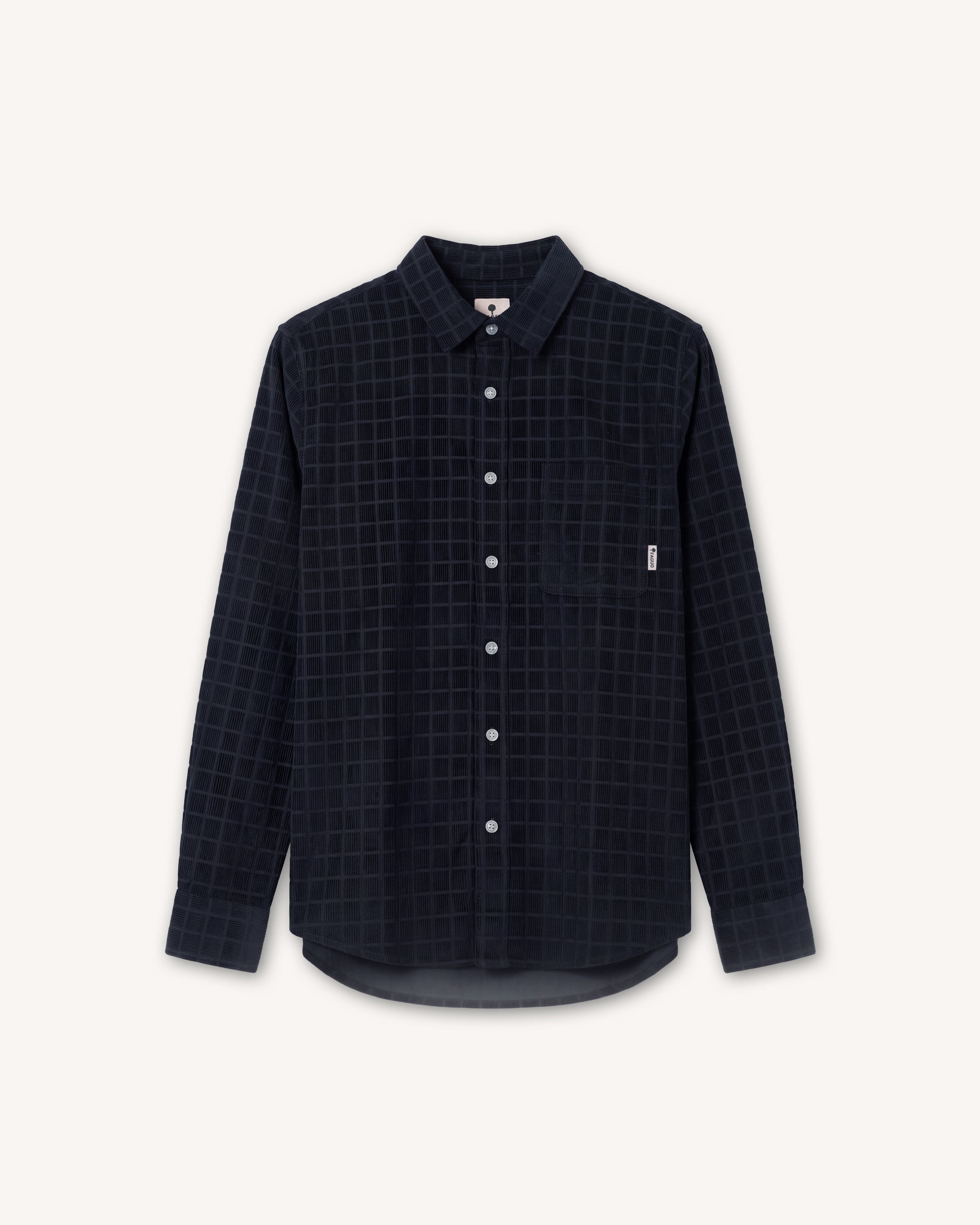 Chemise en velours, FAGUO