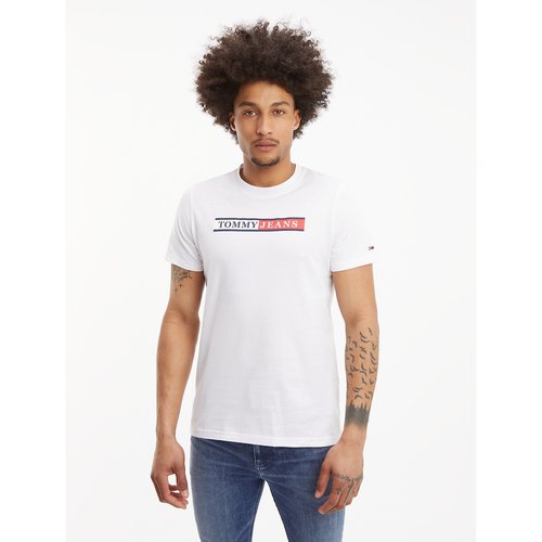 Essential t-shirt, slim-fit weiss Tommy Jeans | La Redoute