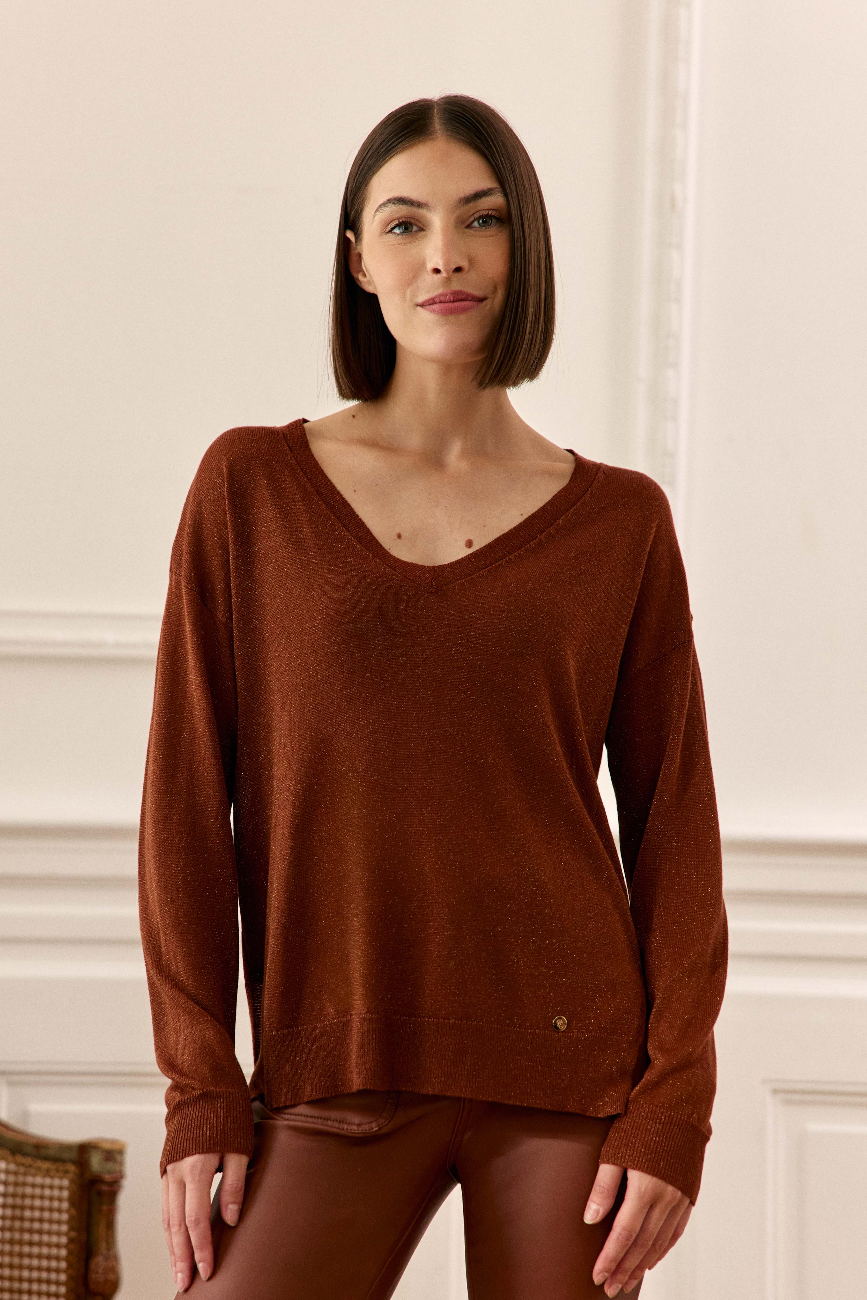 Pull col v uni MONNYTA, LA PETITE ETOILE