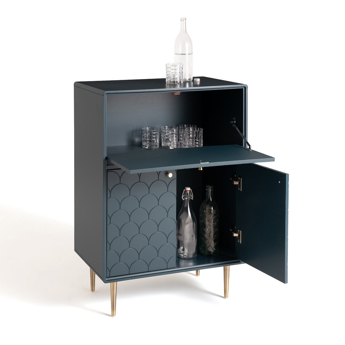 Product photograph of Luxore Bar Cabinet from La Redoute UK.