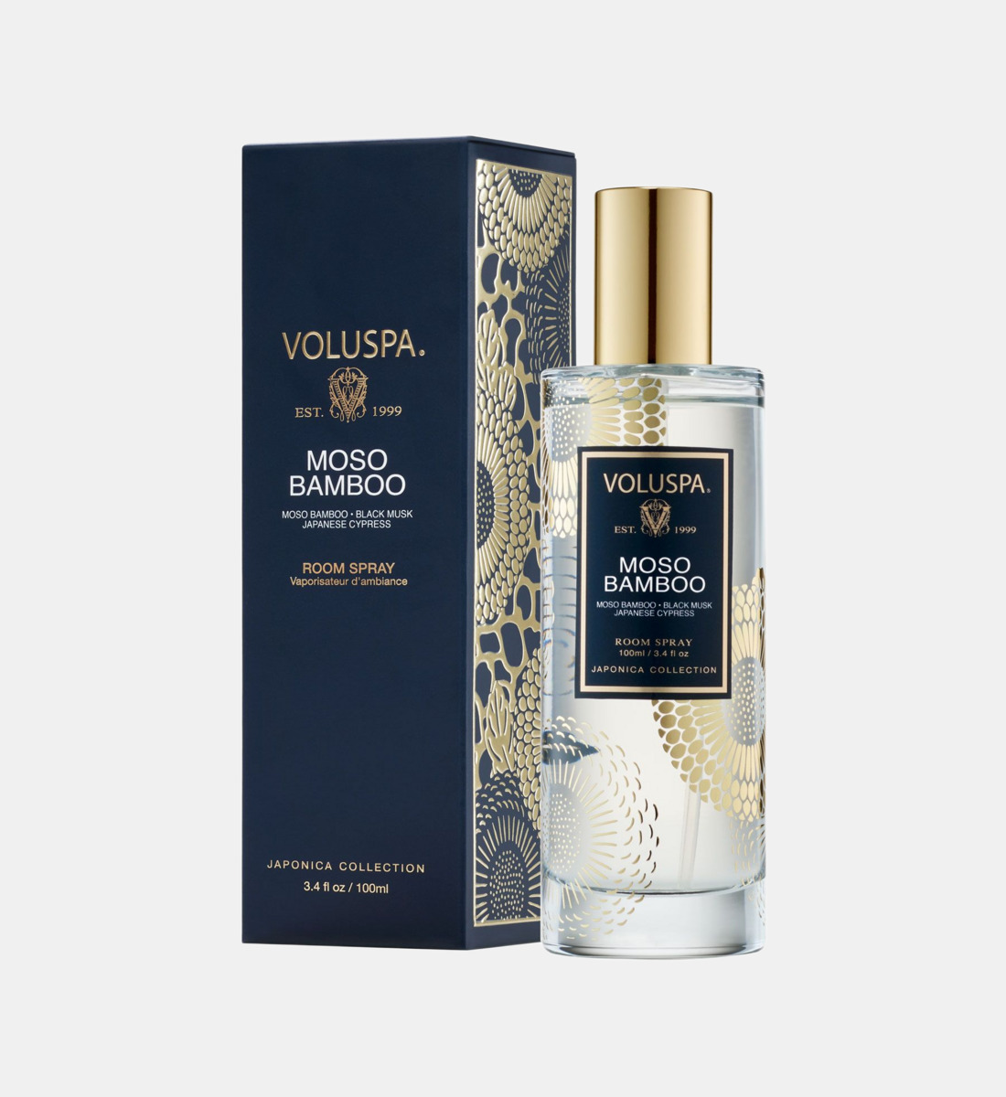 Spray d'ambiance mosso bamboo, VOLUSPA