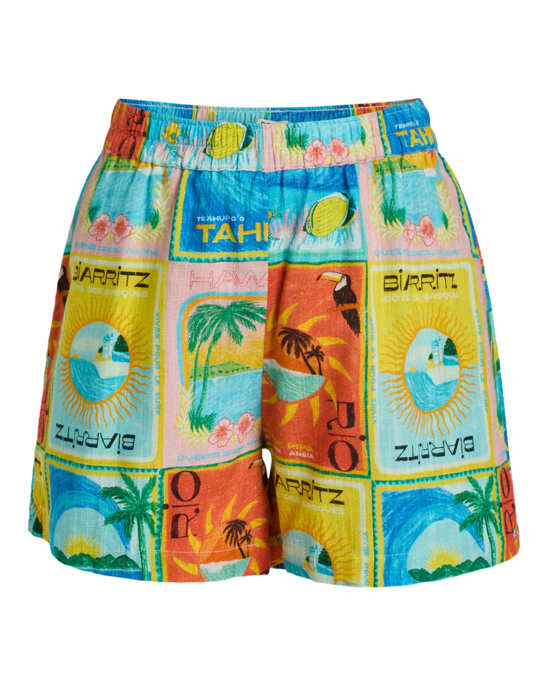 Short à taille élastique ATLAS SUNBURN TONES., ROXY