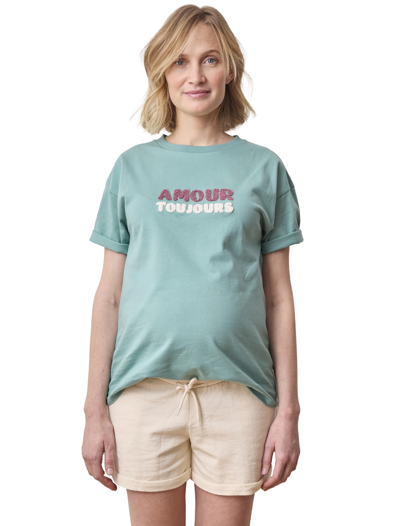 Short de grossesse en molleton, VERTBAUDET