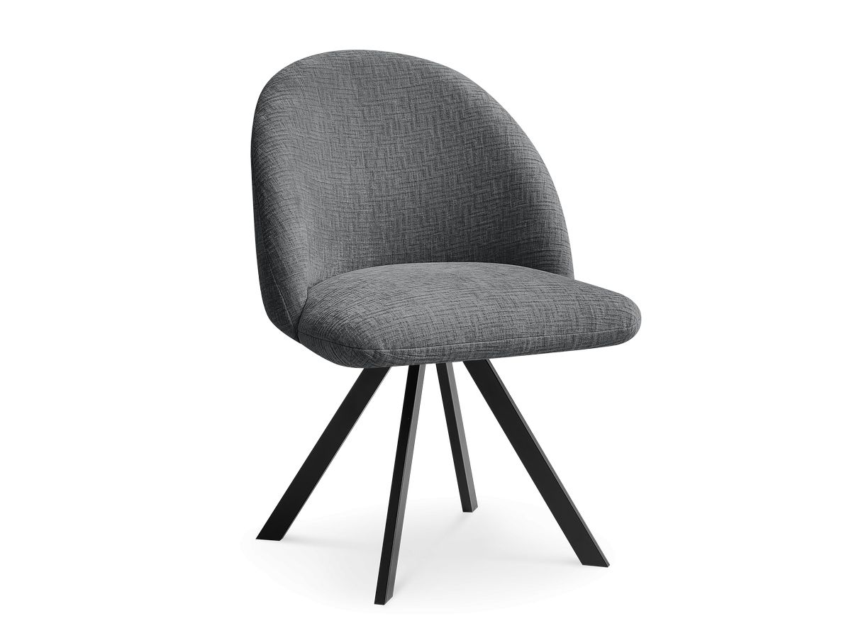 Chaise tissu texturé, LALIE, BOBOCHIC