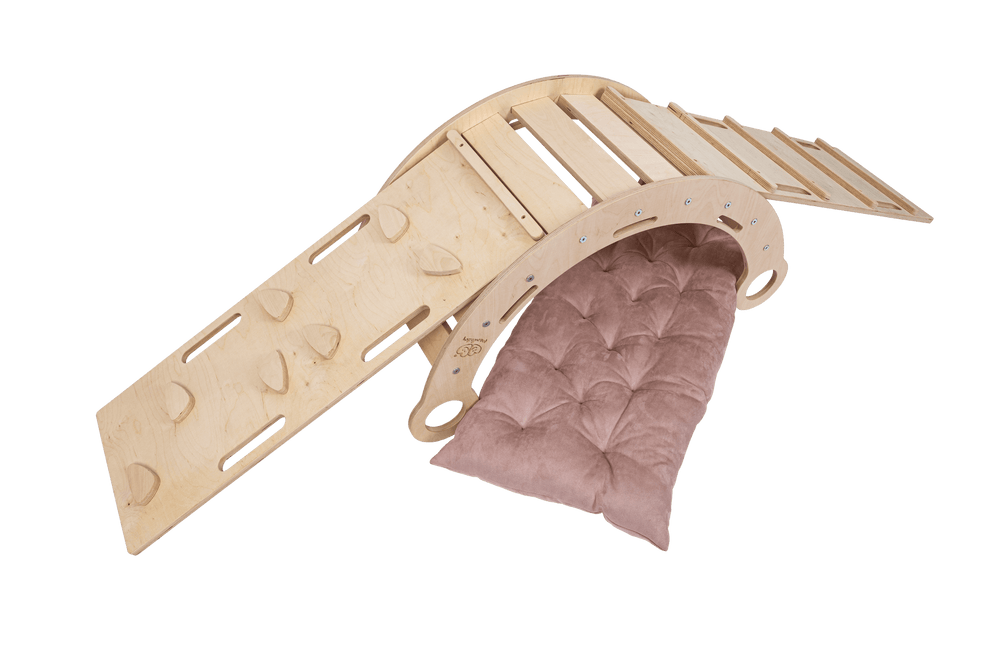 Arche Rocker avec toboggan et escalade, MEOW BABY