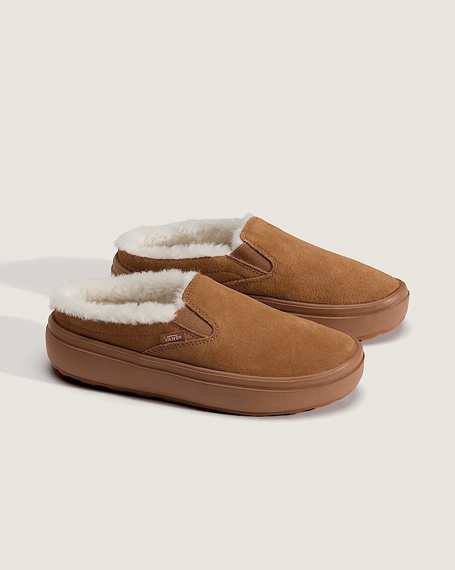 Sabots MULES PLATFORM fourrées, VANS