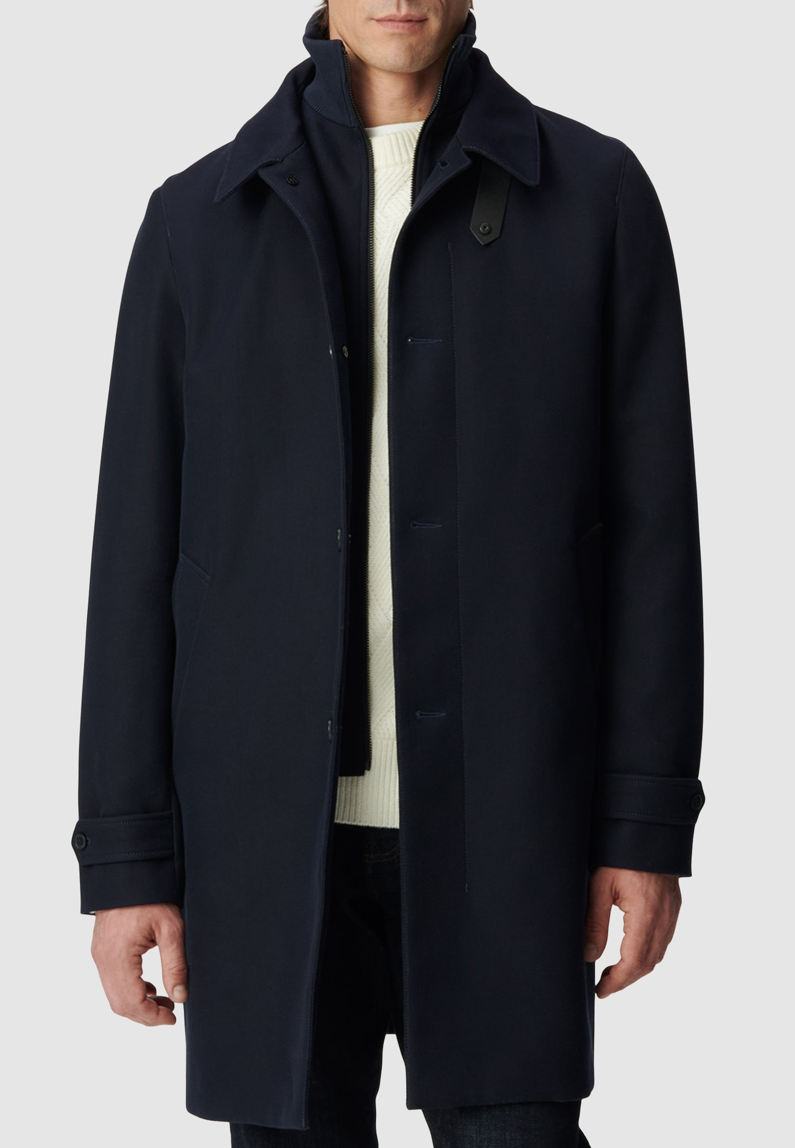 Trench avec parementure amovible, IKKS