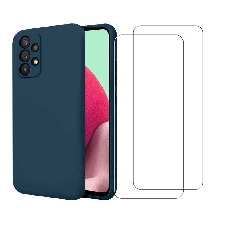 Coque Galaxy A32 antichoc + 2 vitres, EVETANE