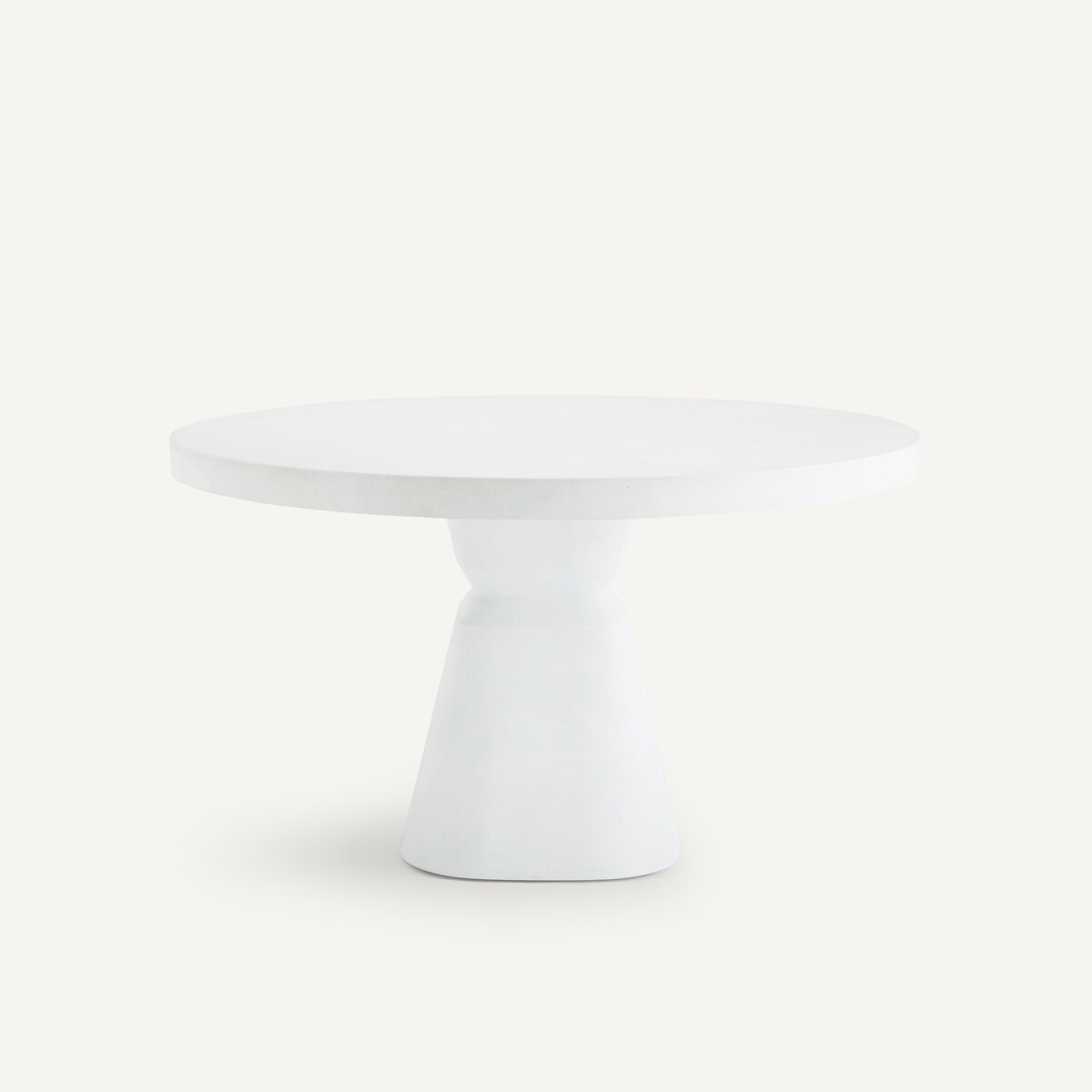 Table de repas de jardin, Chuma