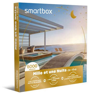 Mille et une nuits de rêve - SMARTBOX - Coffret Cadeau Séjour SMARTBOX
