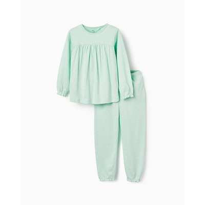 Pyjama avec motif floral pour fille 'Mimosas' manches longues  BOUQUETS DES MIMOSAS ZIPPY