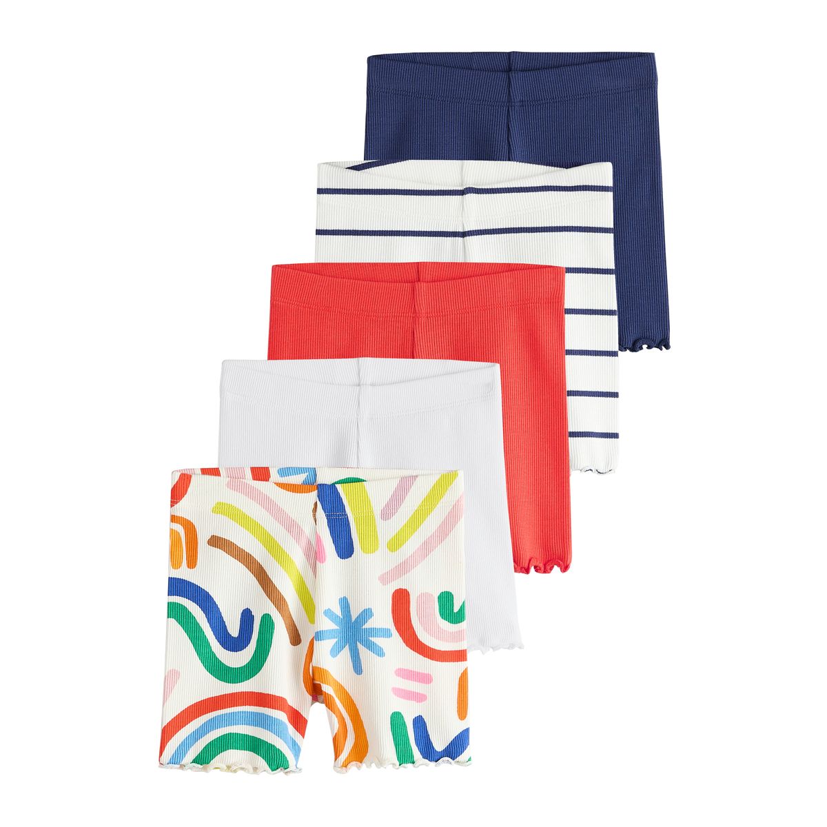 Short cycliste, lot de 5, NEXT
