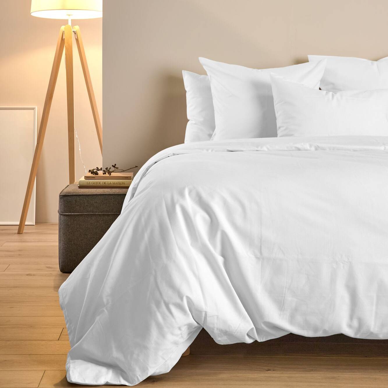 Taie de traversin coton lin - VALENTINE, CAMIF
