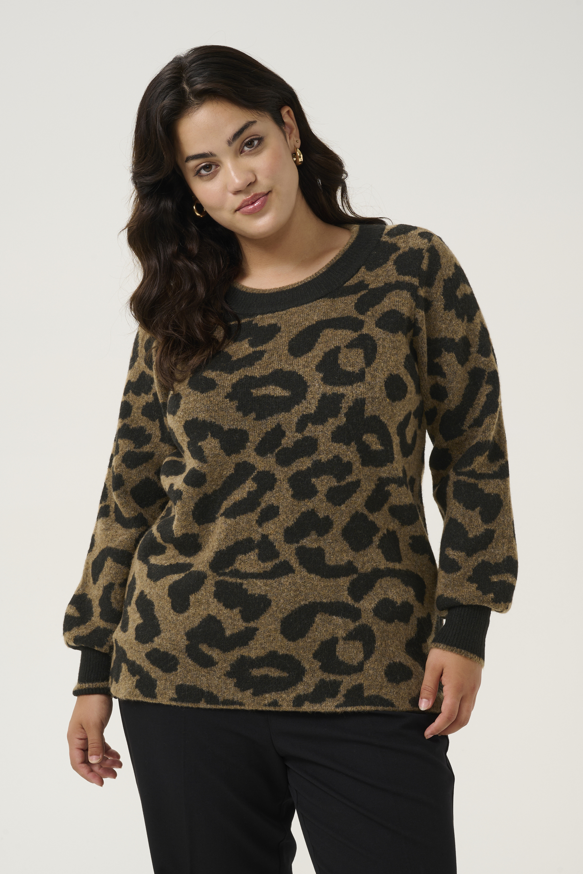 Knitted pullover, KAFFE CURVE