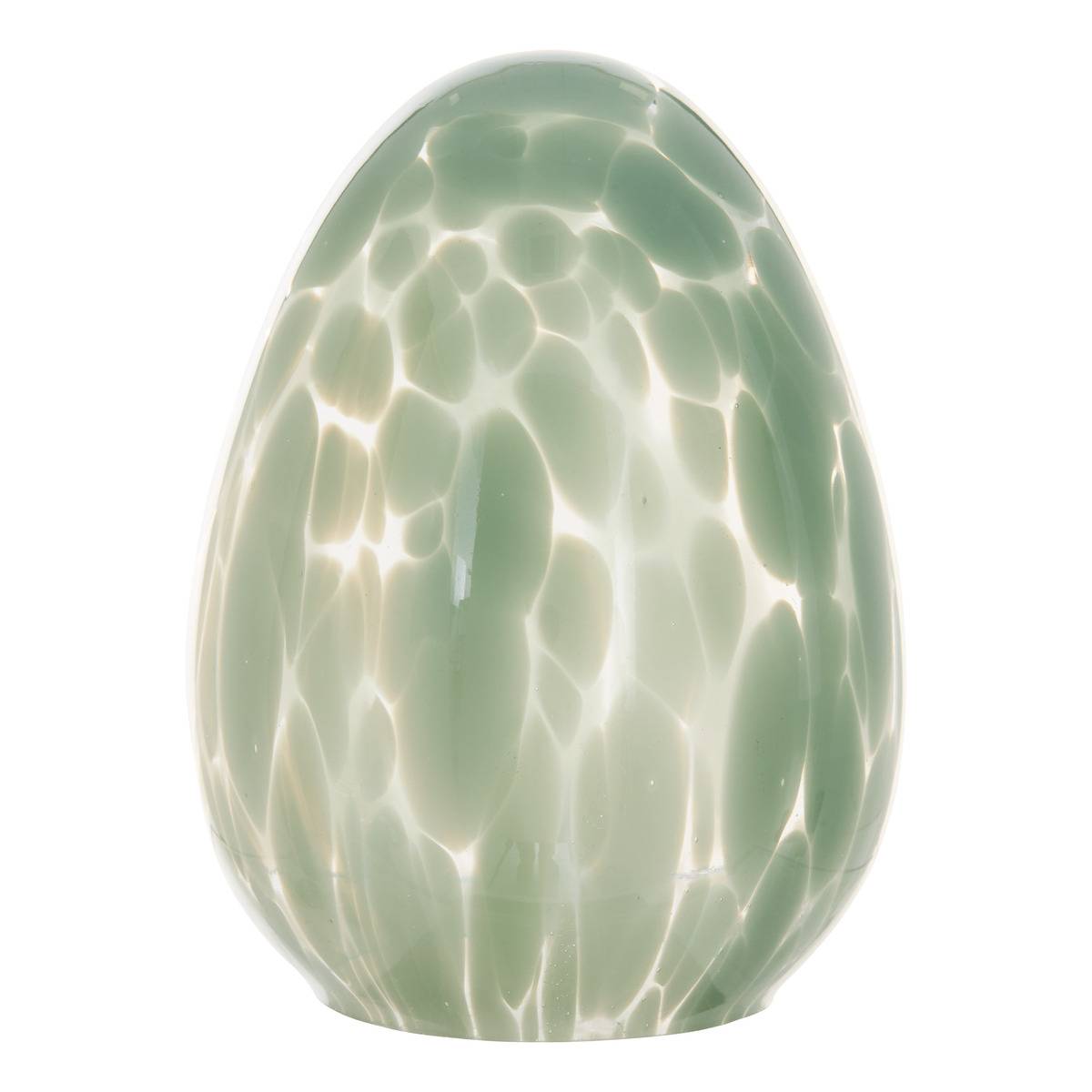 Oeuf décoratif en verre à écailles SAUV, ATMOSPHERA