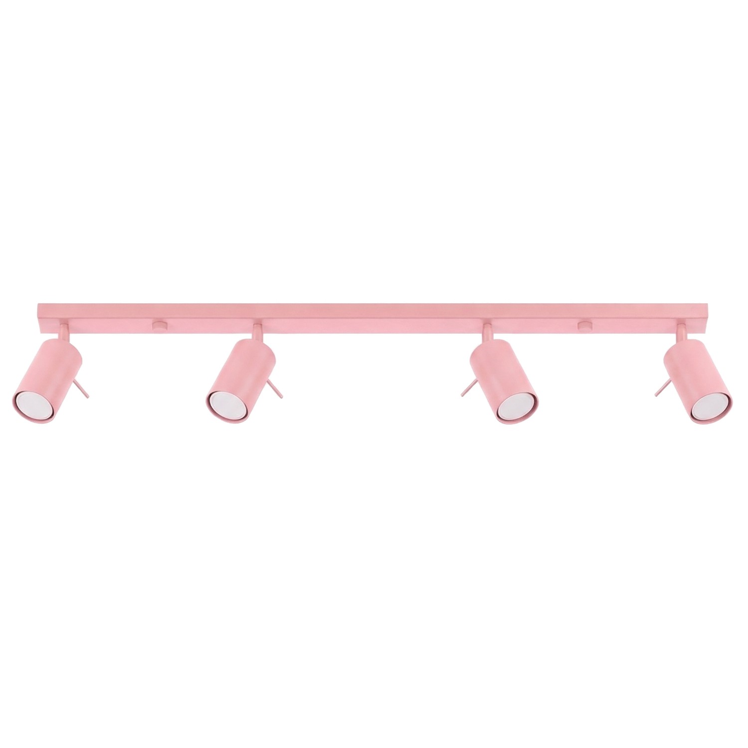 Plafonnier Acier Rose GU10 4 RING, EDEN
