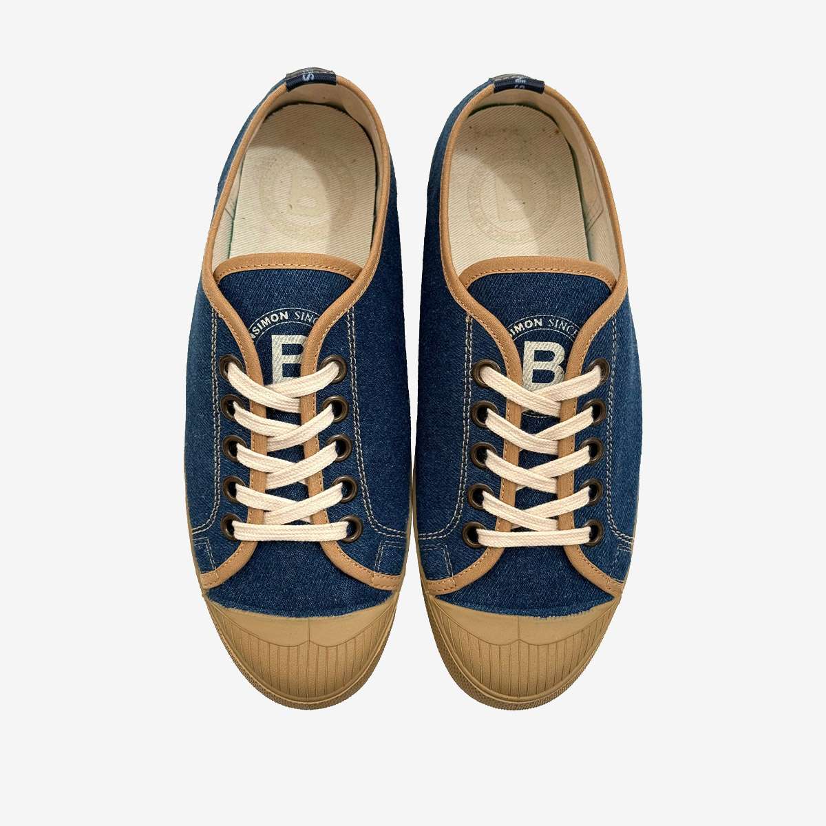 Tennis à lacets en coton BCI ROMY, BENSIMON