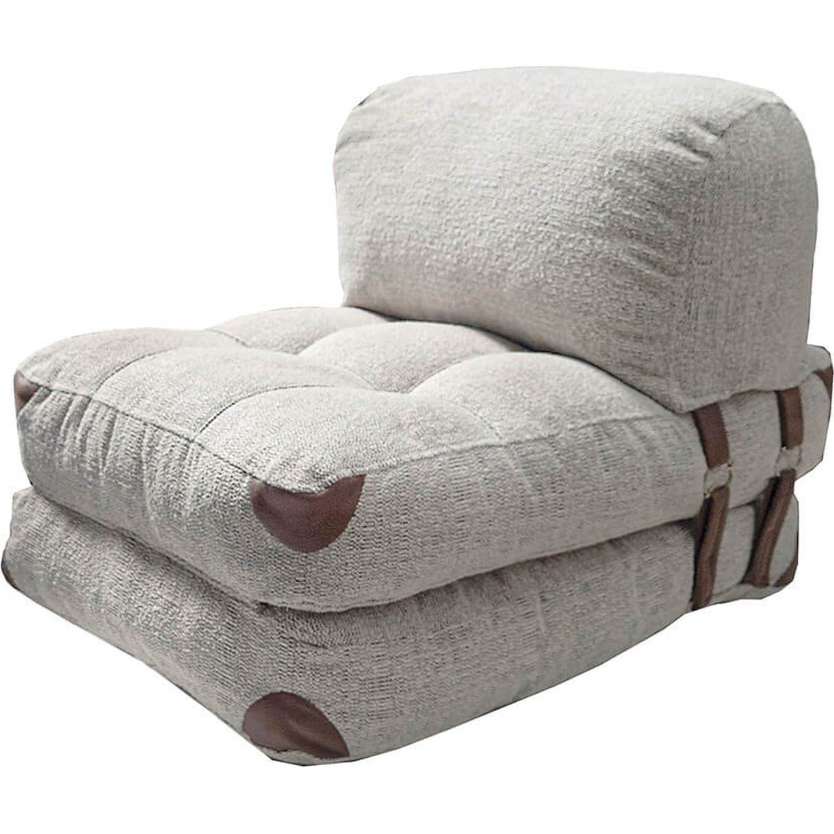 Chauffeuse convertible en tissu teddy - LUCHO, HOMIFAB