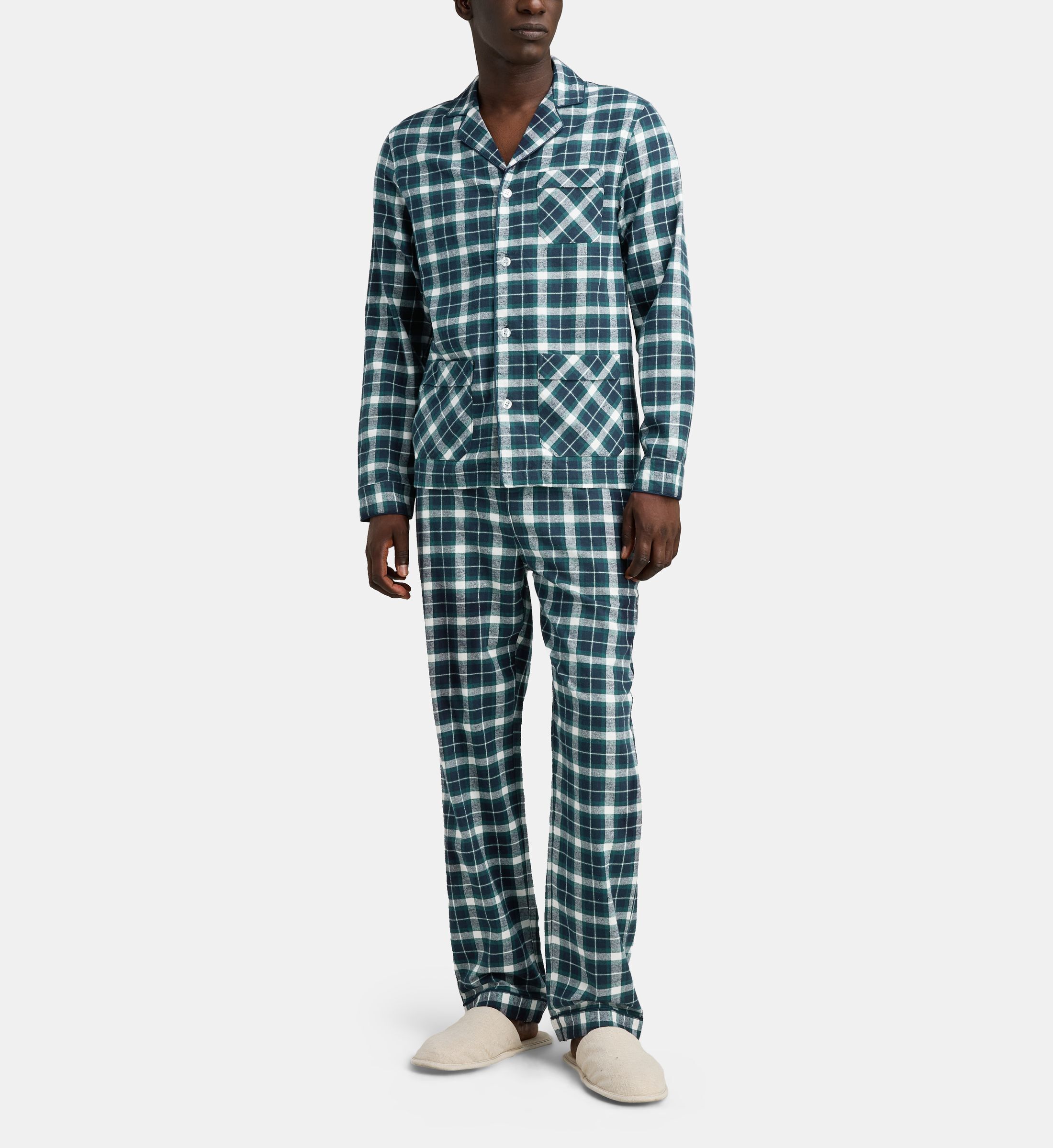 Ensemble pyjama domini en flanelle, GALERIES LAFAYETTE