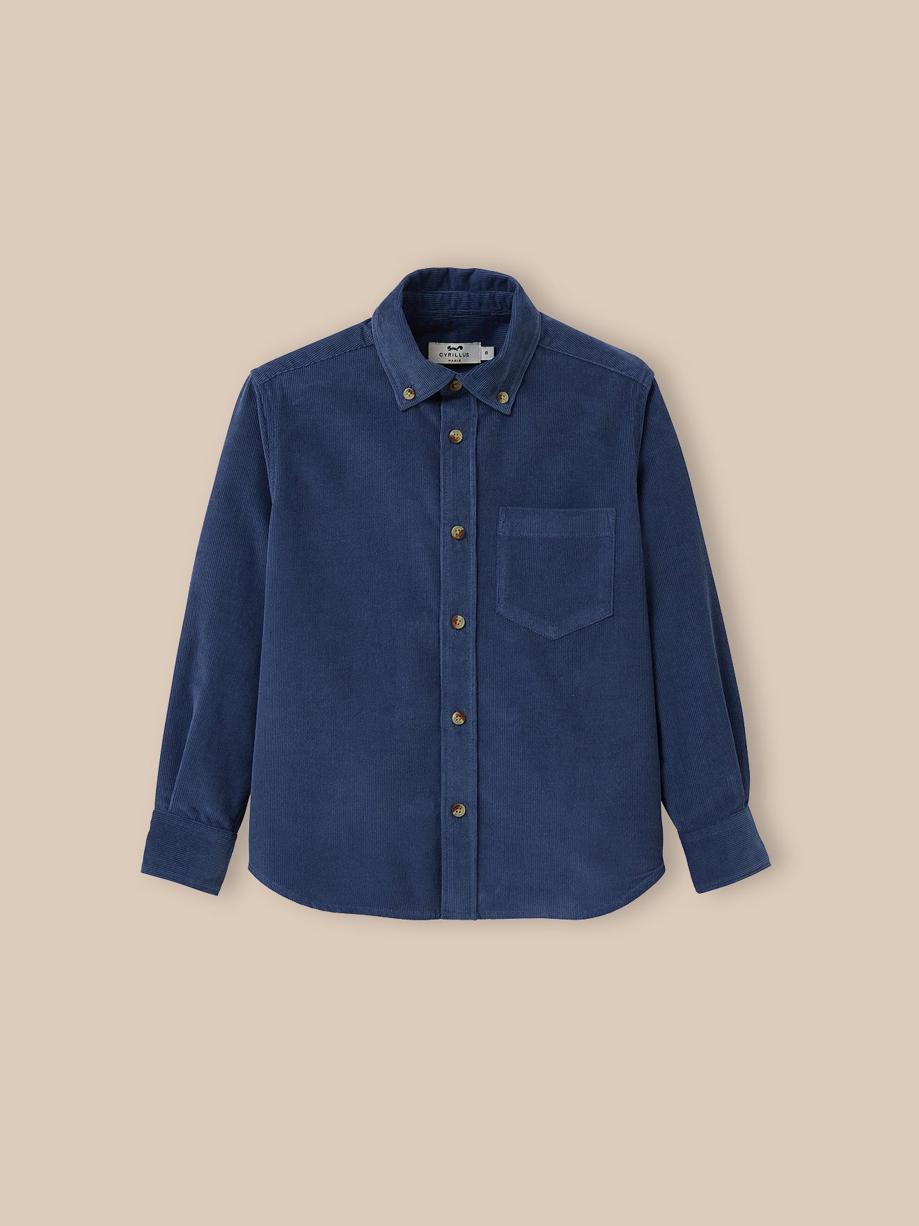 Chemise en velours, CYRILLUS
