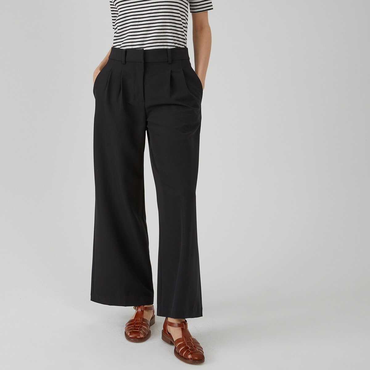 La redoute pantalon noir femme new arrivals