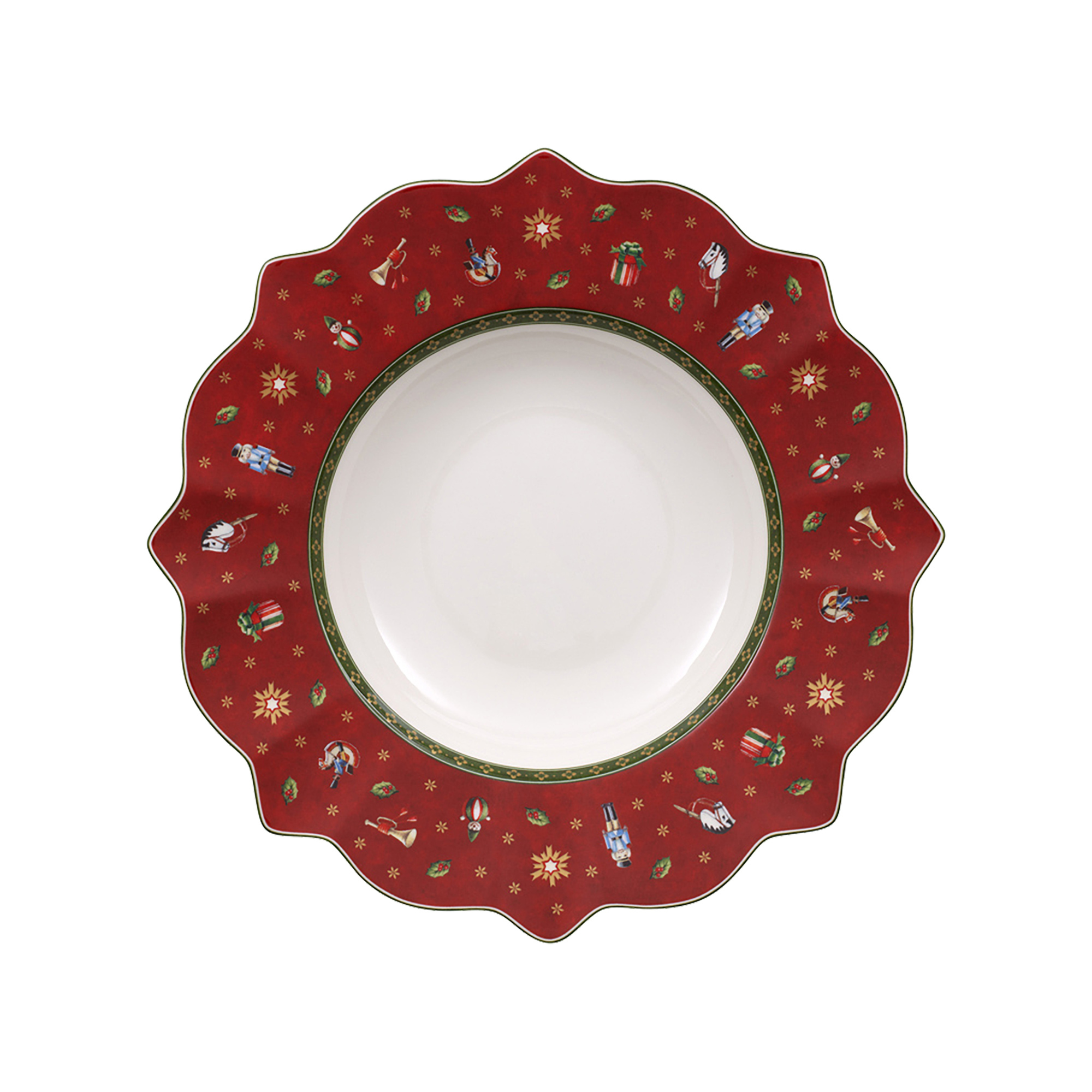 Assiette Creuse Rouge TOY'S DELIGHT, VILLEROY & BOCH