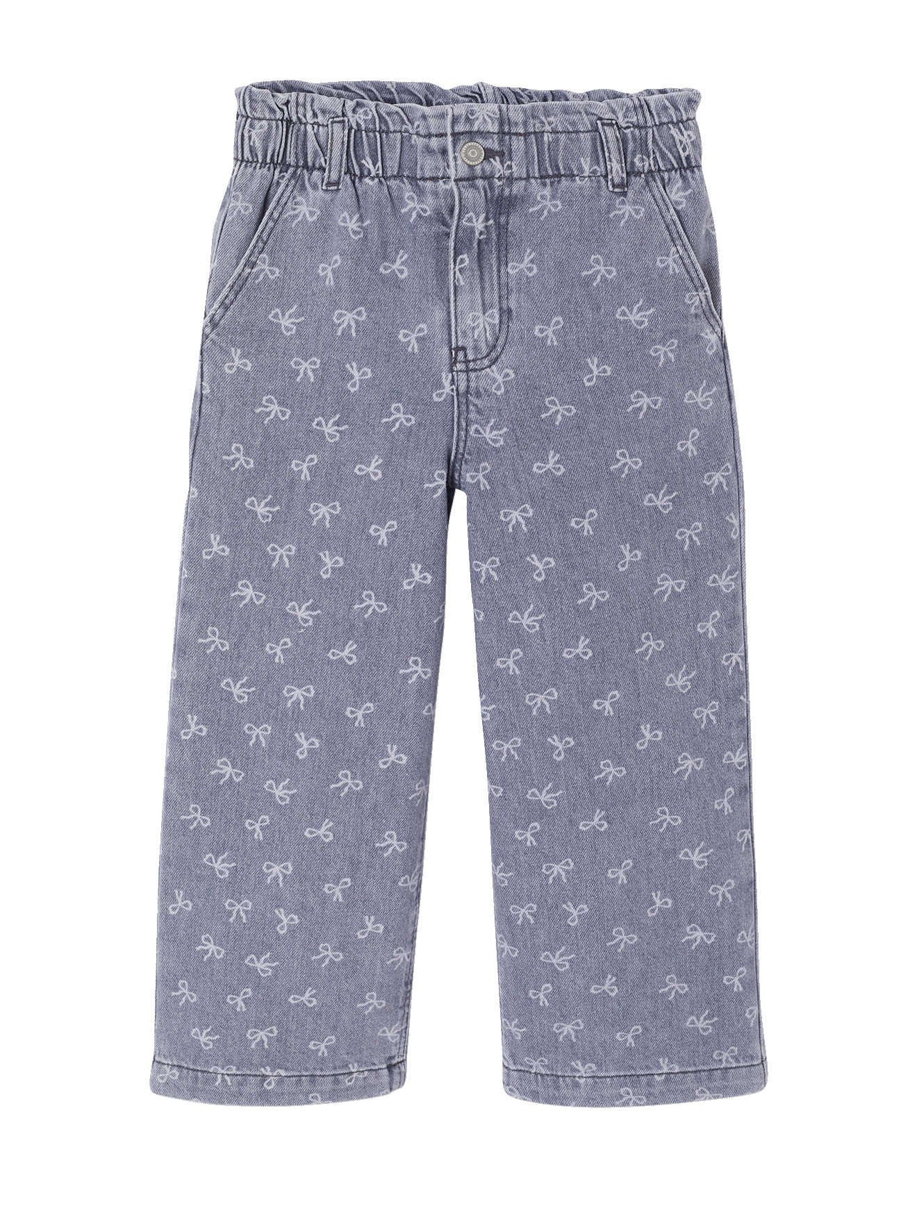 Pantalon large motifs fantaisie, VERTBAUDET