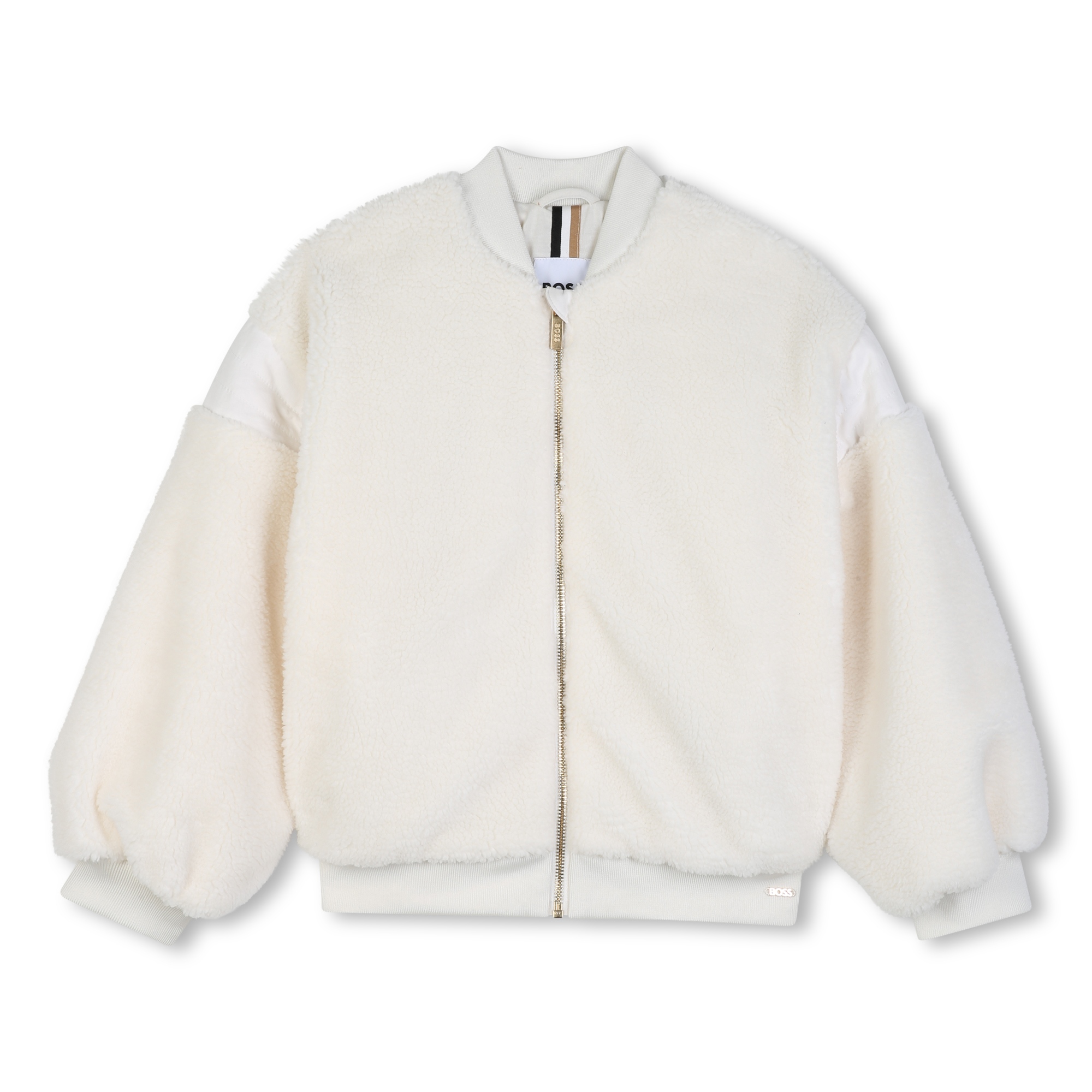 Blouson en sherpa, BOSS KIDSWEAR