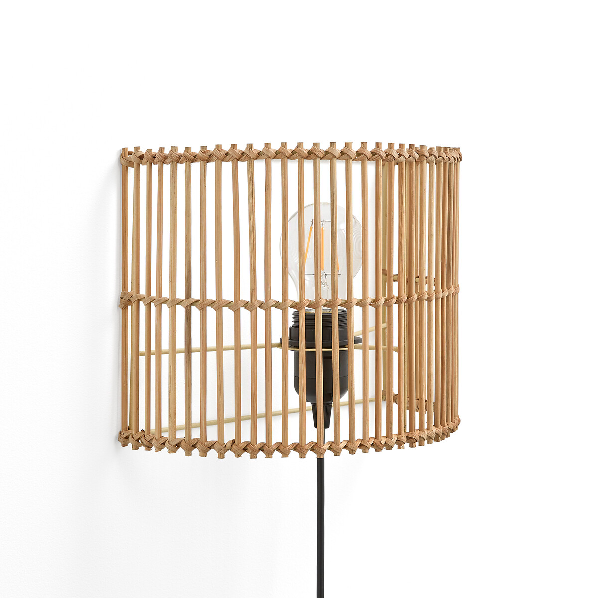 Bamboo wall deals light shade