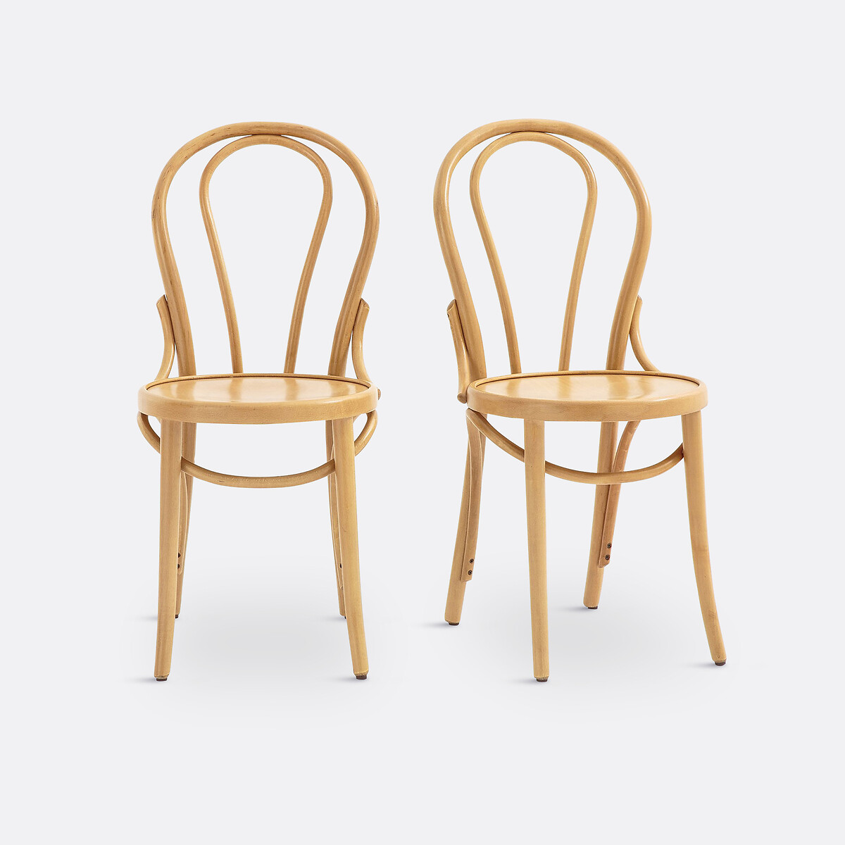 Lot de 2 chaises style bistrot, Bistro