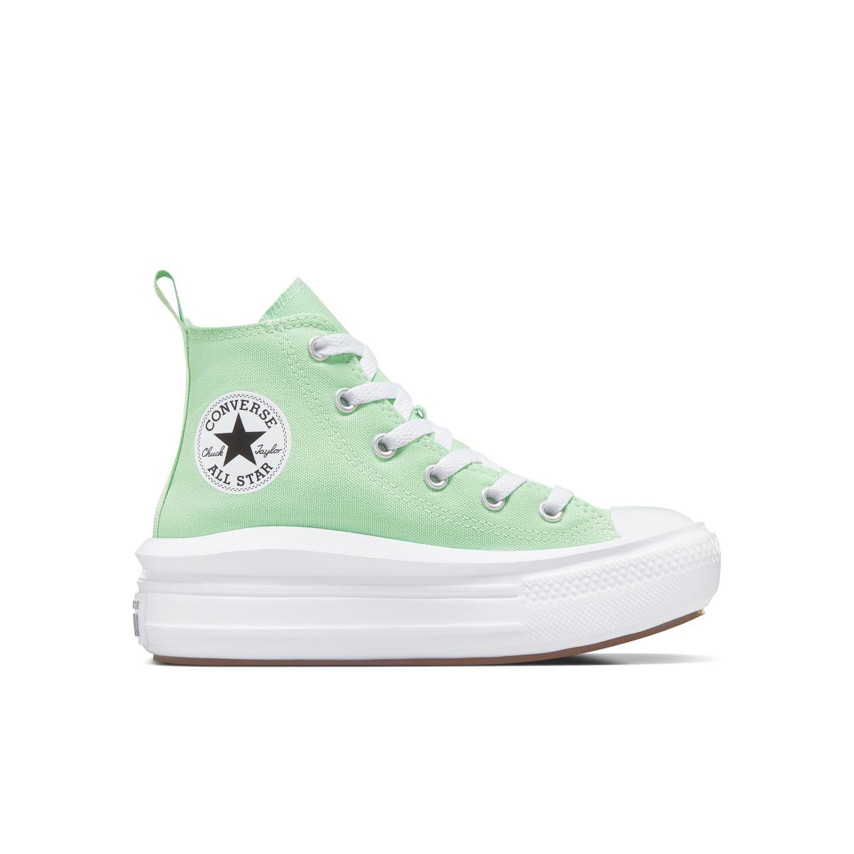 Converse haute on sale enfant verte