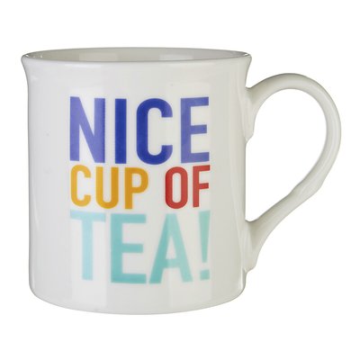 Bone China "Nice Cup of Tea" Mug SO'HOME