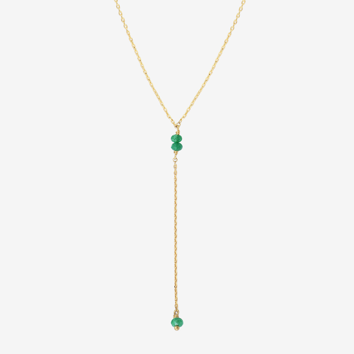 Collier doré cravate courte - venus, CAROLINE NAJMAN
