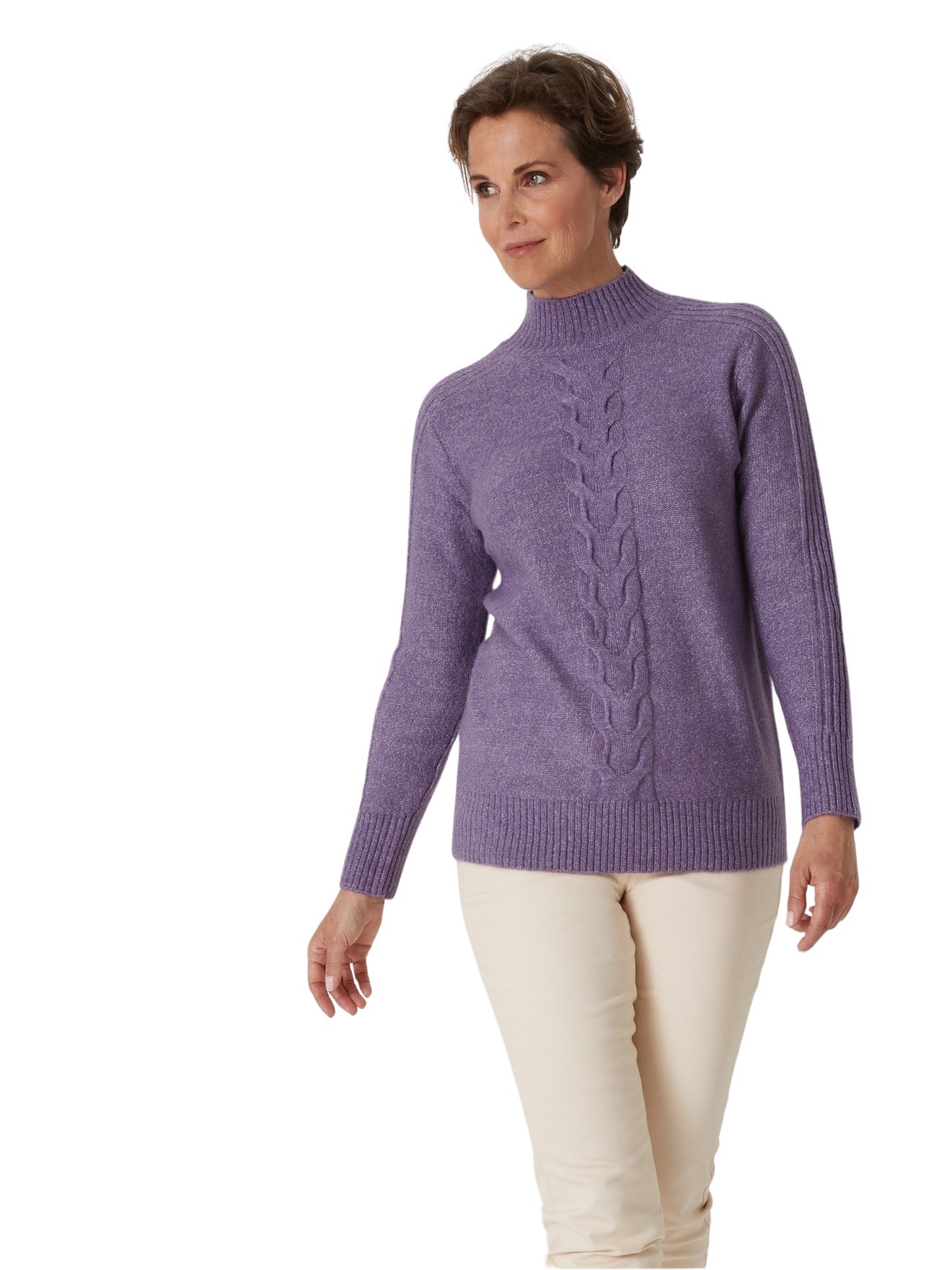Pull col montant torsadé, DAXON