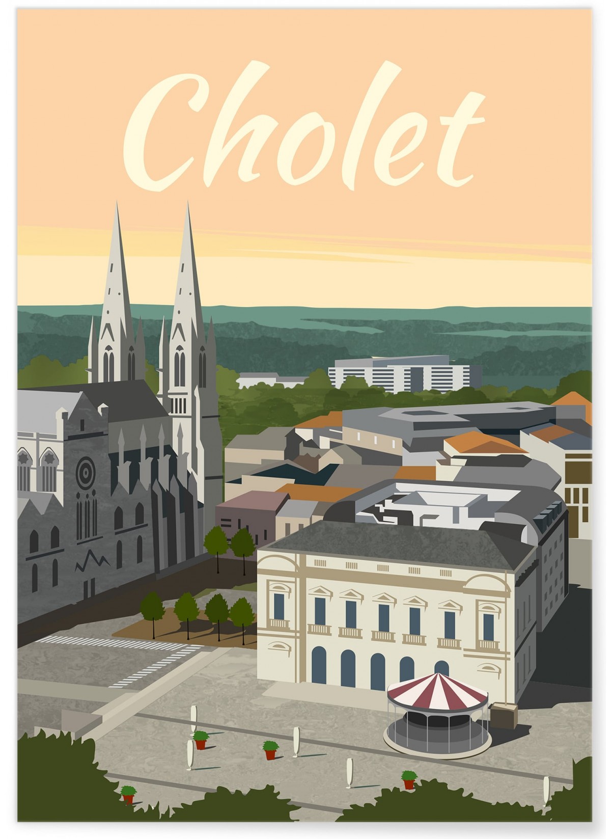 Affiche ville Cholet, L'AFFICHERIE
