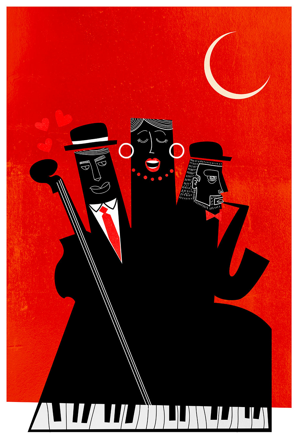 Tableau musique trio, HEXOA