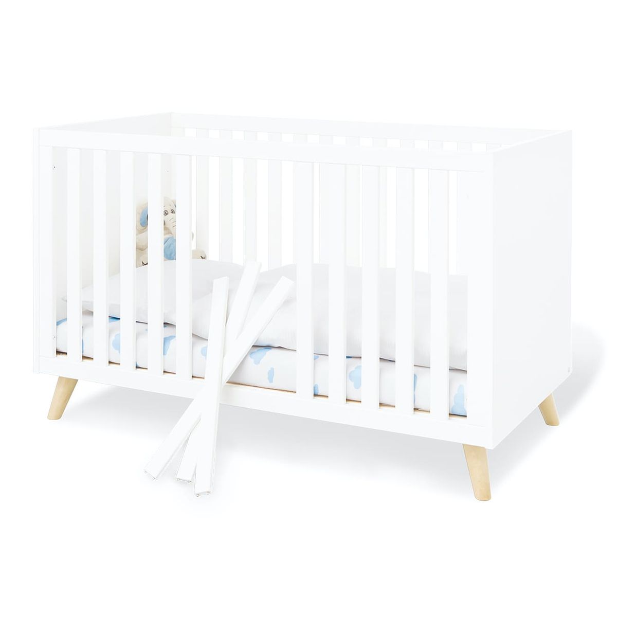 Lit Bebe Evolutif 70 X 140 Move Blanc Pinolino La Redoute