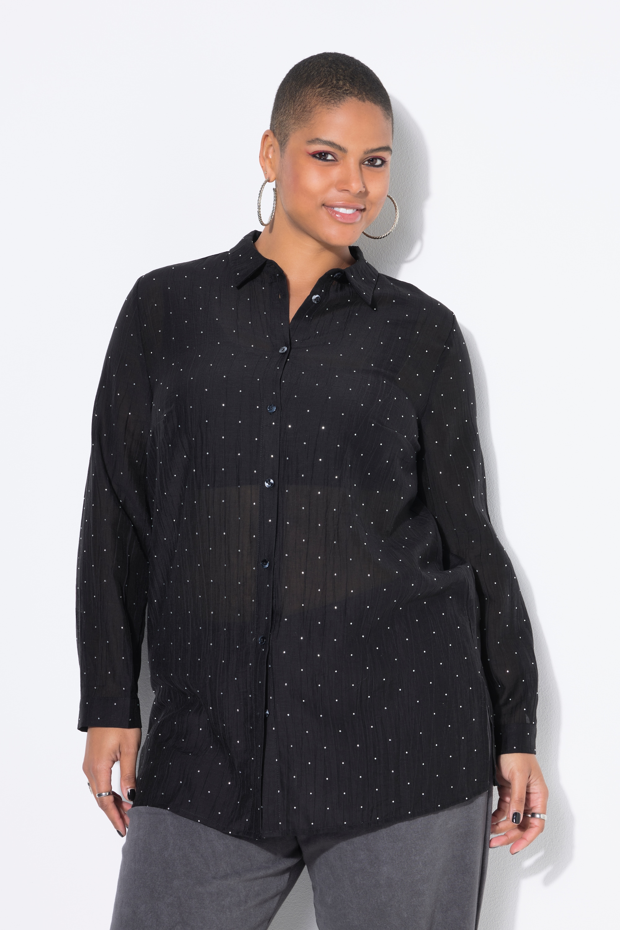 Chemisier à strass scintillants. Coupe Boxy, STUDIO UNTOLD