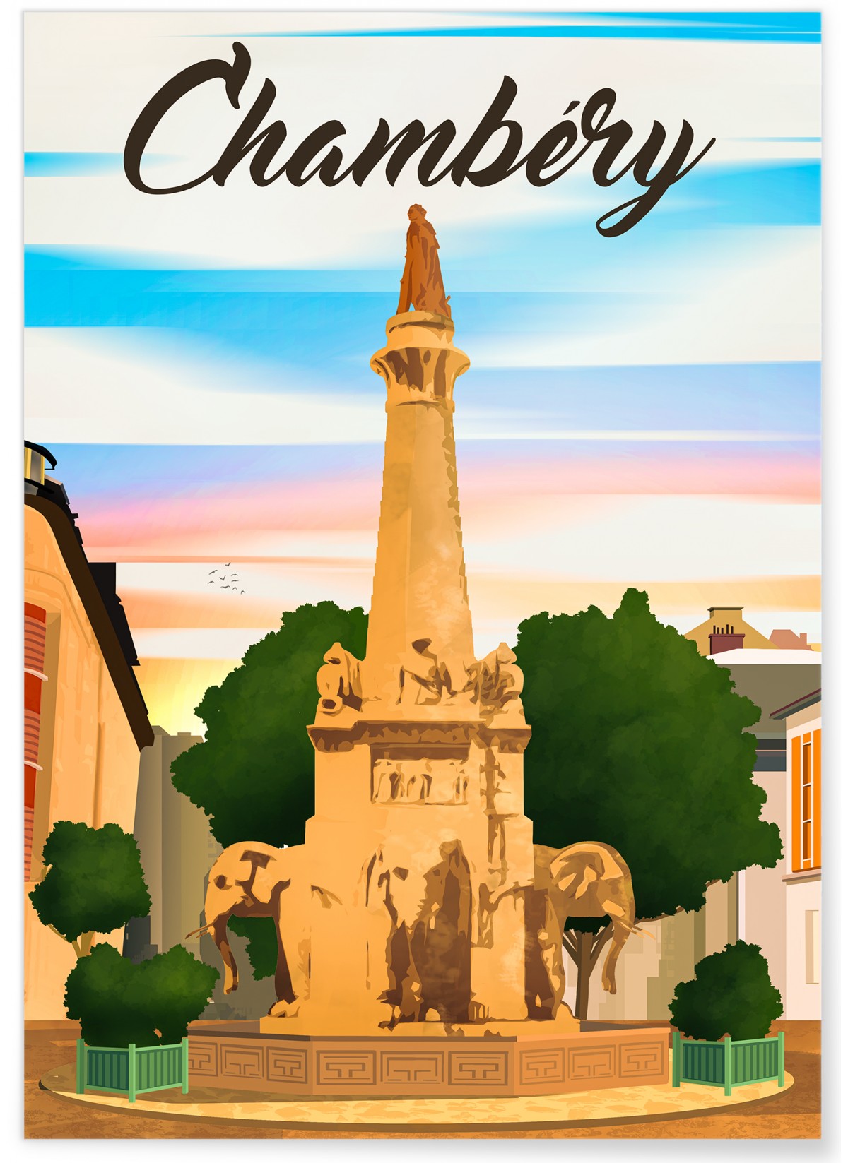 Affiche ville Chambéry, L'AFFICHERIE