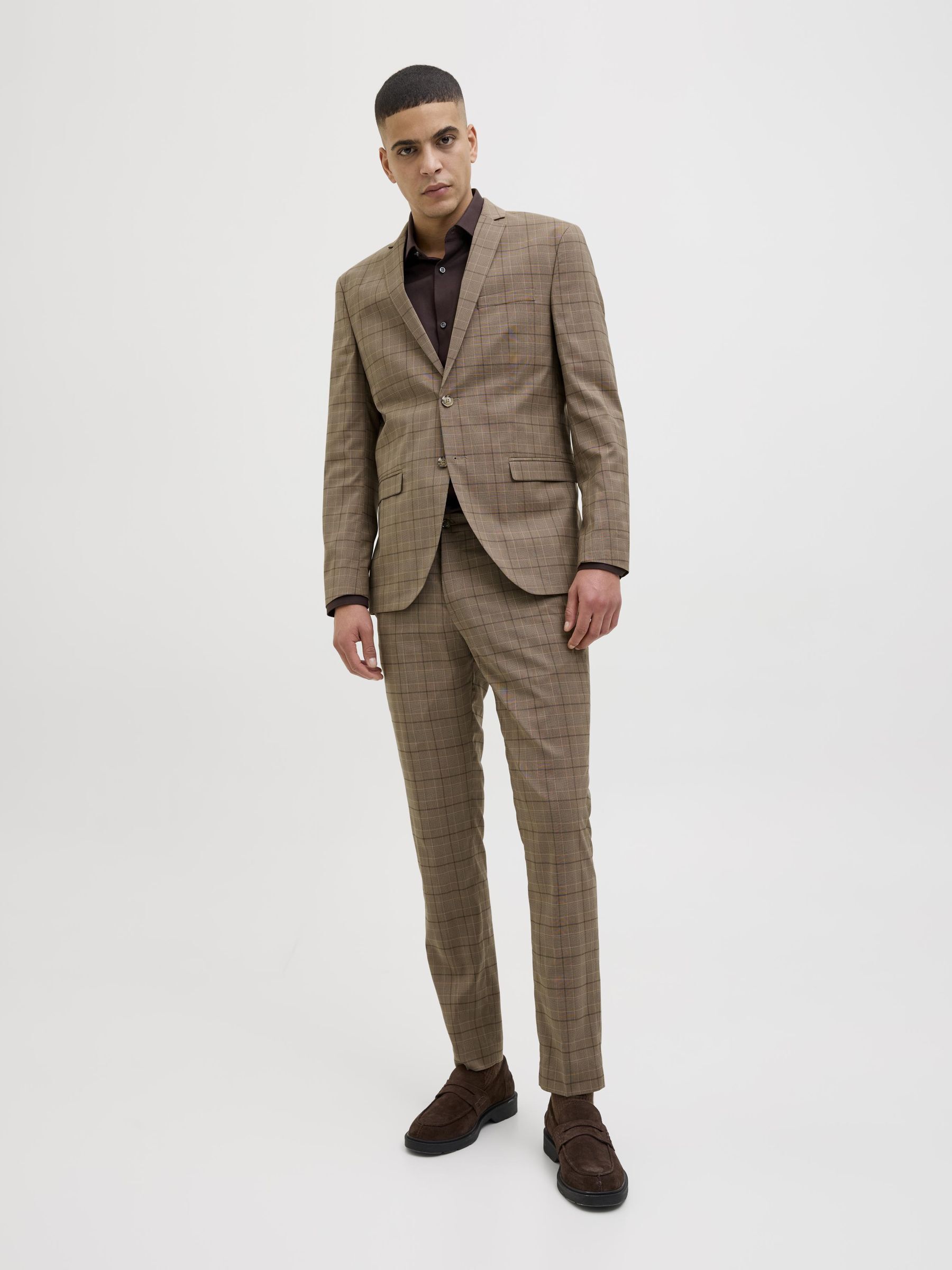 Costume Homme JACK & JONES Jprfranco Suit Noos - Coupe Super Slim Fit - Qualité Danoise