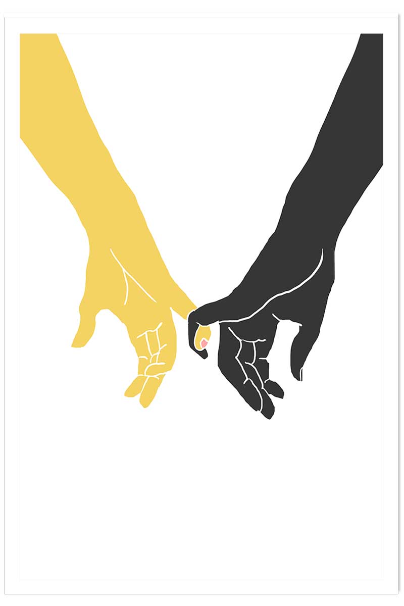 Affiche Yellow swear, HEXOA