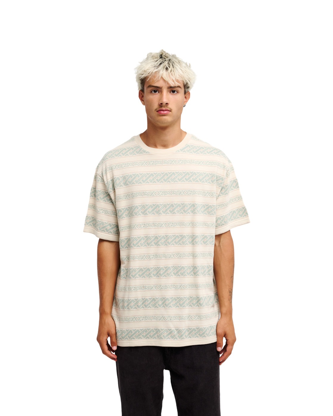 T-Shirt manches courtes BIRDWOOD JACQUARD, QUIKSILVER