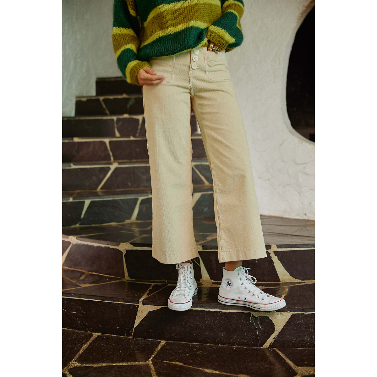 Petite corduroy outlet trousers