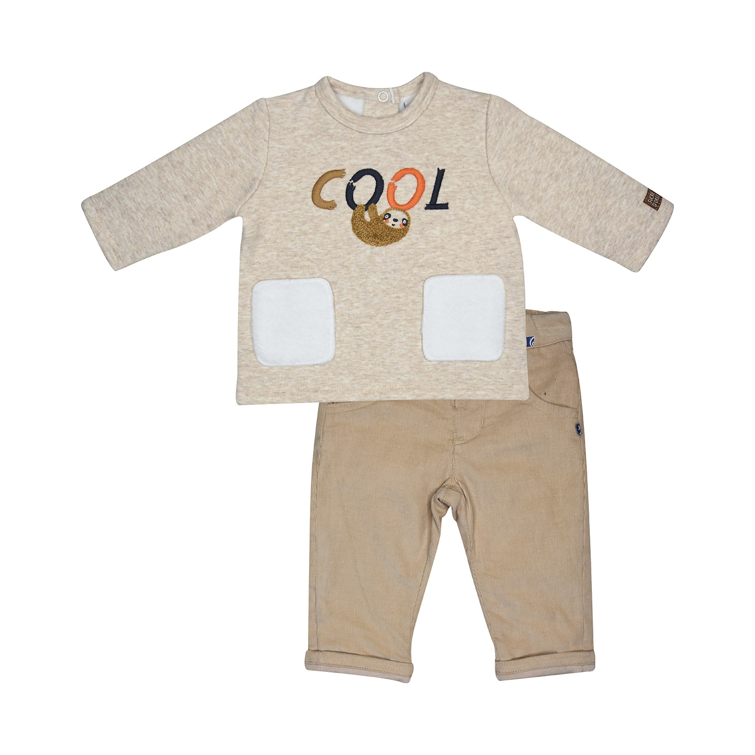 Sweat pantalon iann molleton bebe, SUCRE D'ORGE