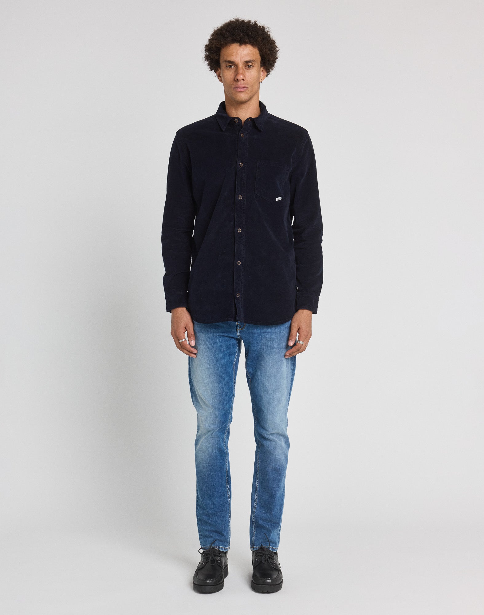 CHEMISE VELOURS DISKO, PULLIN