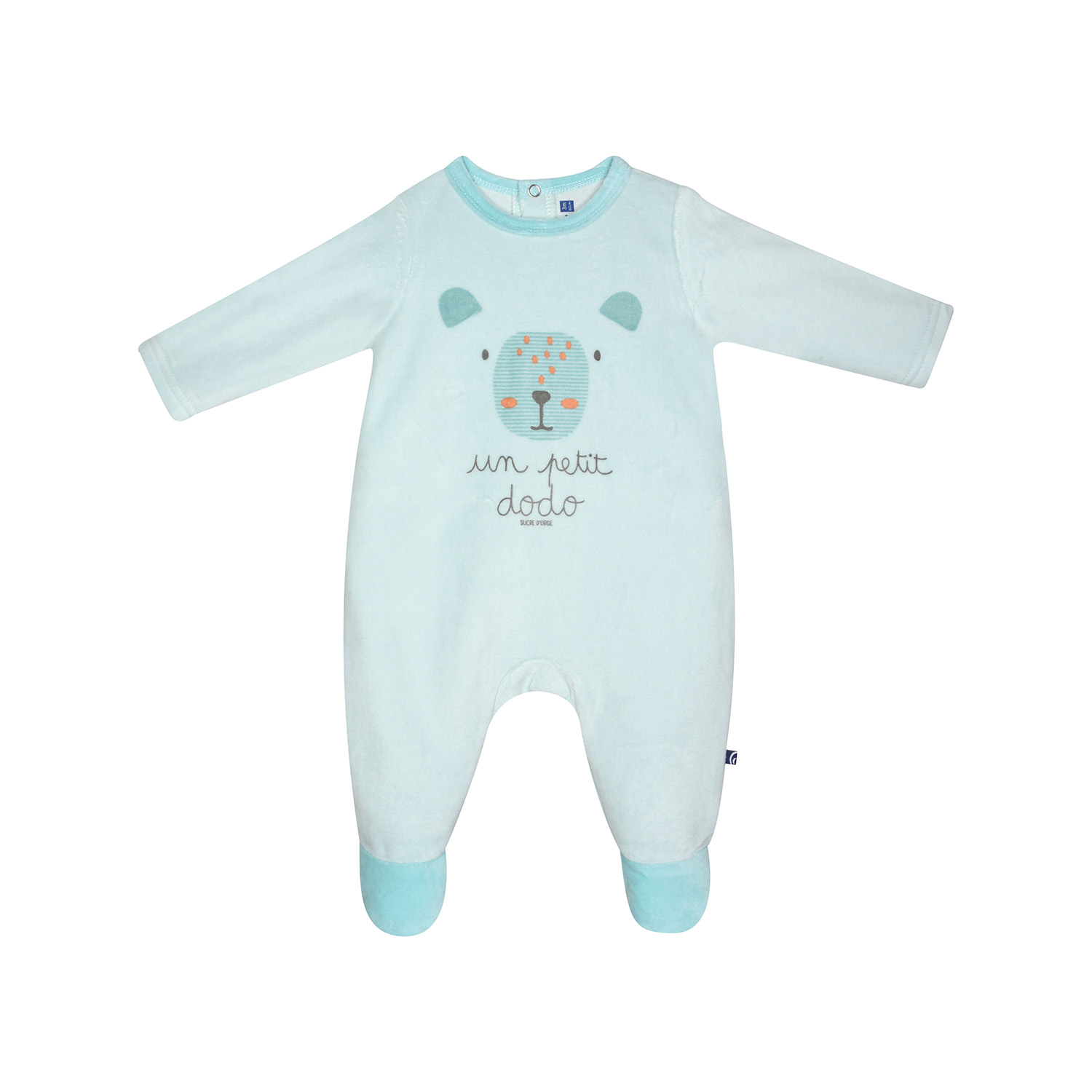 Dors bien isambert velours rase pont dos bebe, SUCRE D'ORGE